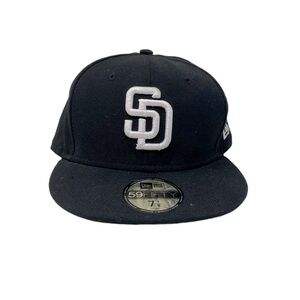 SD Ball Cap. 59Fifty 7-1/8” Black.